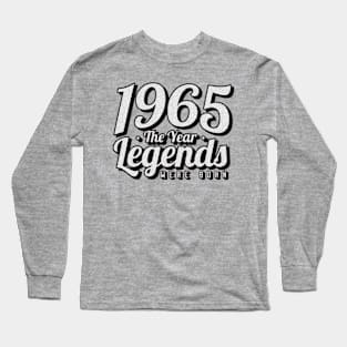 1965 Birth Year Long Sleeve T-Shirt